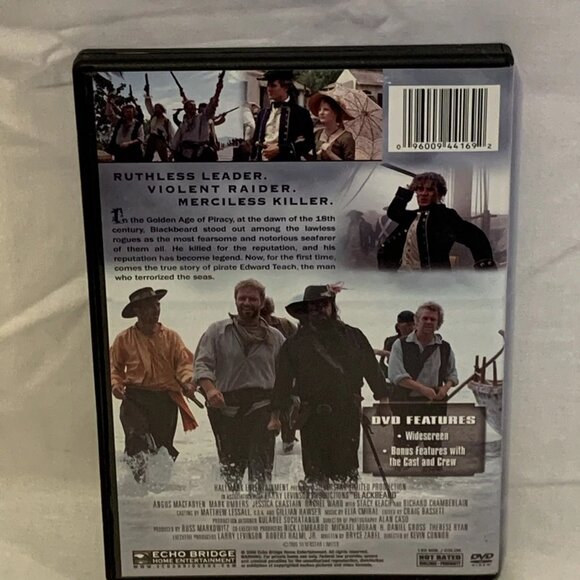 Blackbeard (DVD, 2006, Widescreen) Angus Macfadyen, Mark Umbers, Stacy Keach - Picture 2 of 4